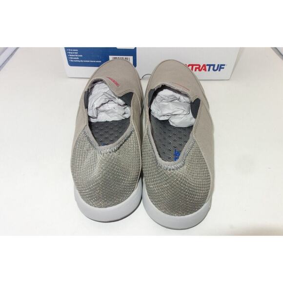 NEW Xtratuf Yellowtail Slip On Shoe Boat Deck Shoes Gray Men's 9 - Picture 6 of 7